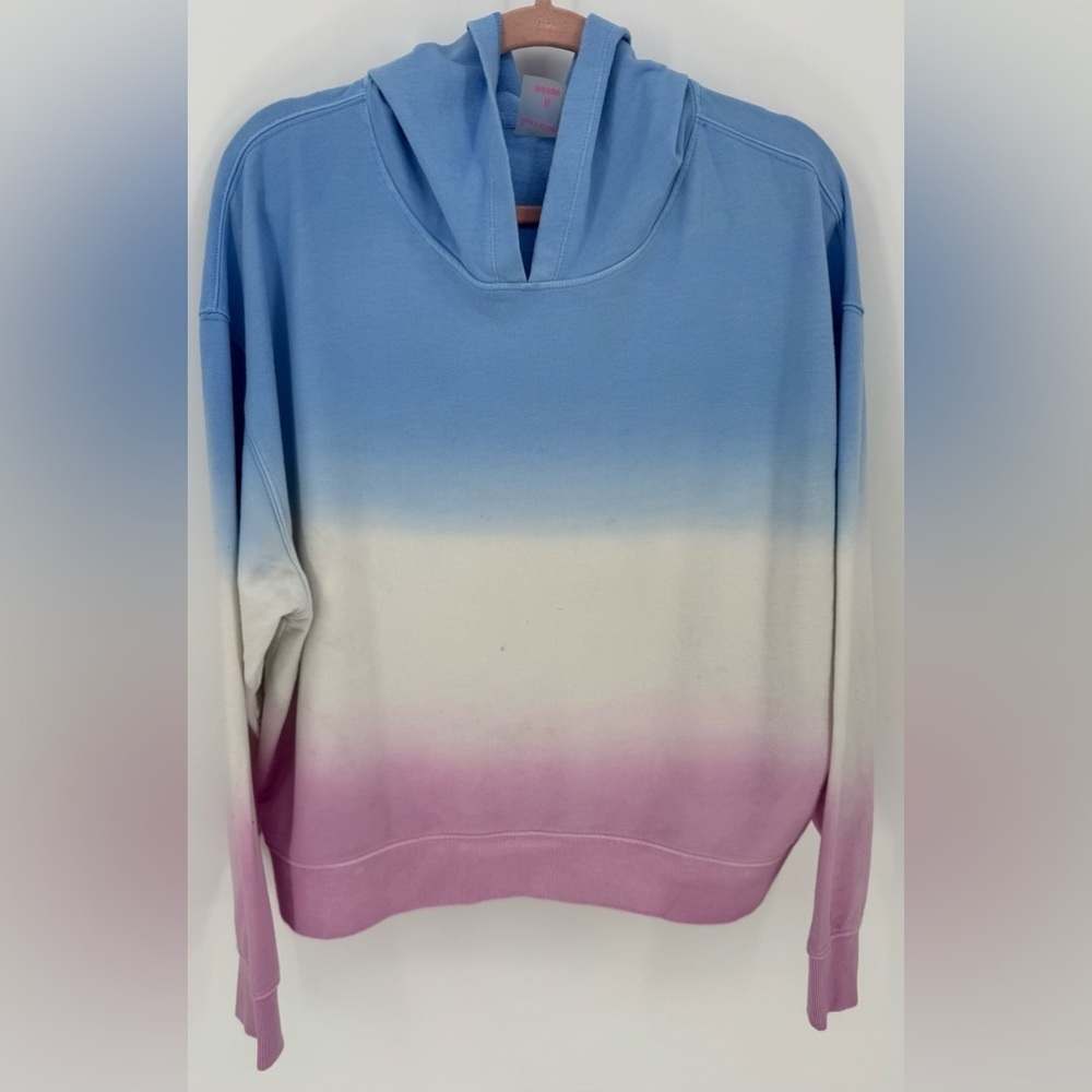 Juicy Couture Sport Tie Dye Pullover Hoodie Sweat Shirt